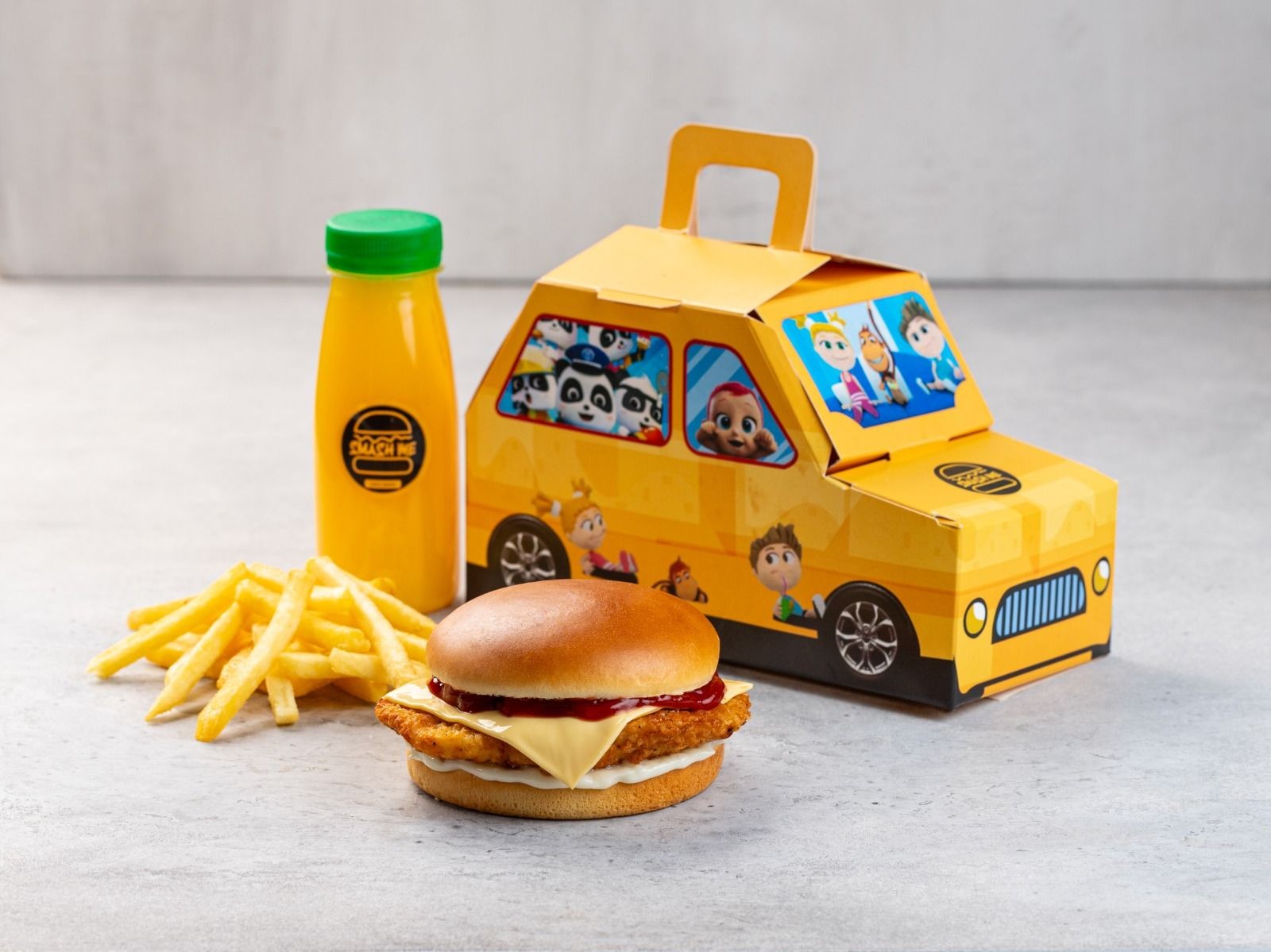 Kids Meal Chicken Cheese Burger